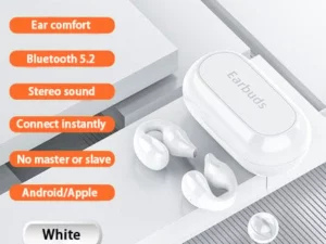 Wireless Ear Clip Bone Conduction Headphones