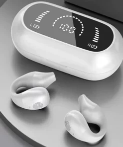 Wireless Ear Clip Bone Conduction Headphones