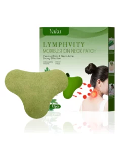 Yaku Wormwood Lymphvity Moxibustion Neck Patch