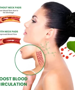 Yaku Wormwood Lymphvity Moxibustion Neck Patch