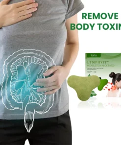 Yaku Wormwood Lymphvity Moxibustion Neck Patch