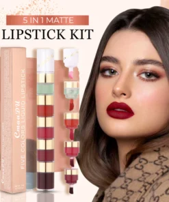 5 In 1 Matte Lipstick Kit