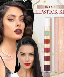 5 In 1 Matte Lipstick Kit