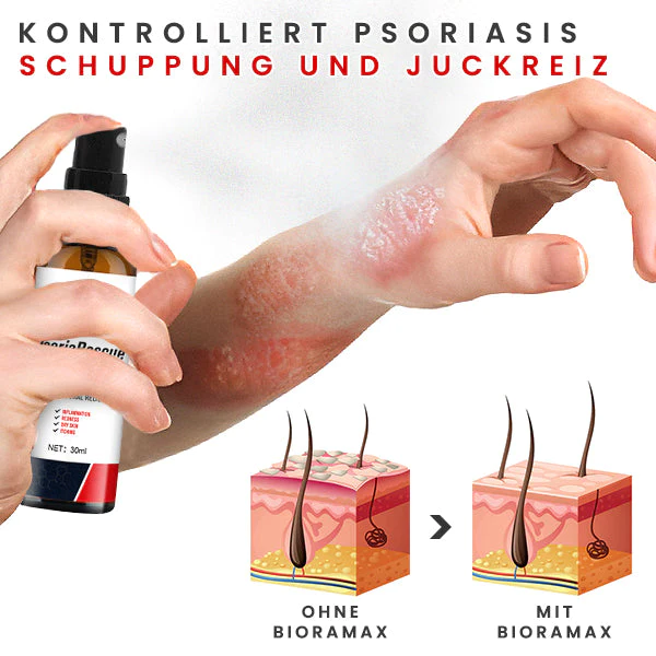 BIORAMAX PsoriaRescue Behandlung Spray