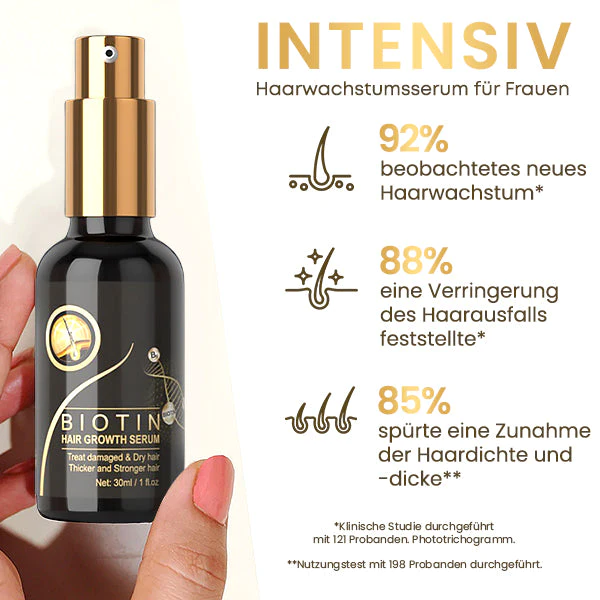 BIOTIN Haarwachstum PUMP-serum