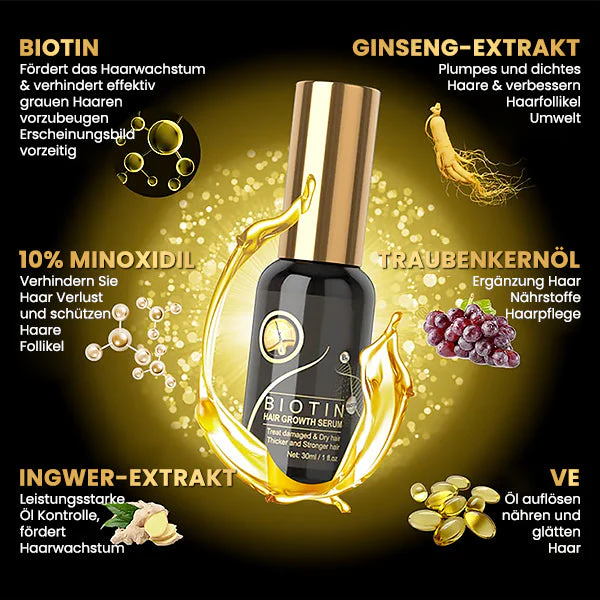 BIOTIN Haarwachstum PUMP-serom