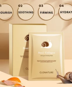 CLONATURE Korean Snail Collagen Lifting & Firming Mask