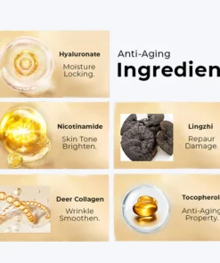 Clinical™ Golden Collagen Lace Silk Mask