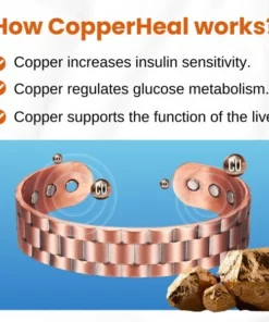 Brățară terapeutică CopperHeal™ SugarDown