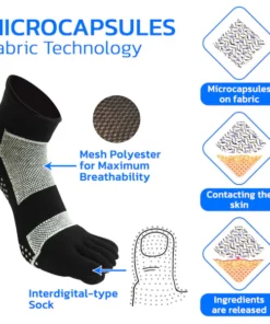Deutsche Antimykotika Mikrokapseln Hygienesocken