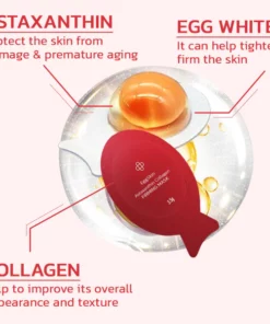 EggSkin Astaxanthin-Kollagen-Straffungsmaske