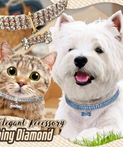 Elegant Rhinestone Pet Collar