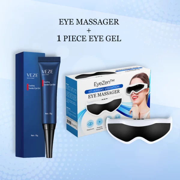 EyeZen™ 4D Airbag Masajeador de ojos con vibración