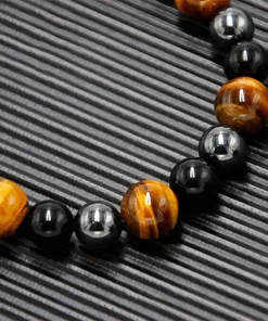 FORTIS Marvik Chalcedony Beaded Necklace