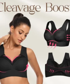 Fashion Deep Cut Wireless Bra