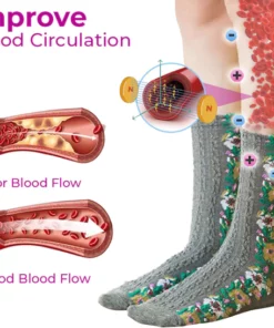 Fittex™ HeatDetox Floral Socks