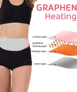 Појас за масажа со Acupoint за загревање со графин