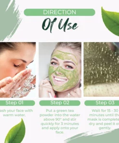 Green Tea Powder Deep Clean Peeling Mask