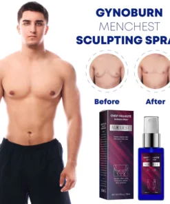 GynoBurn MenChest Sculpting Spray