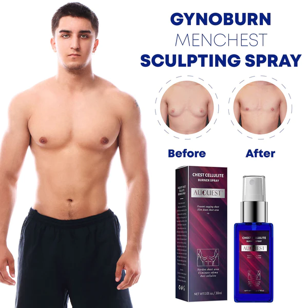 GynoBurn MenChest Spray esculpidor