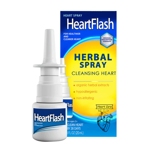 HeartFlash® 오가닉 허벌 하트 클렌징 스프레이