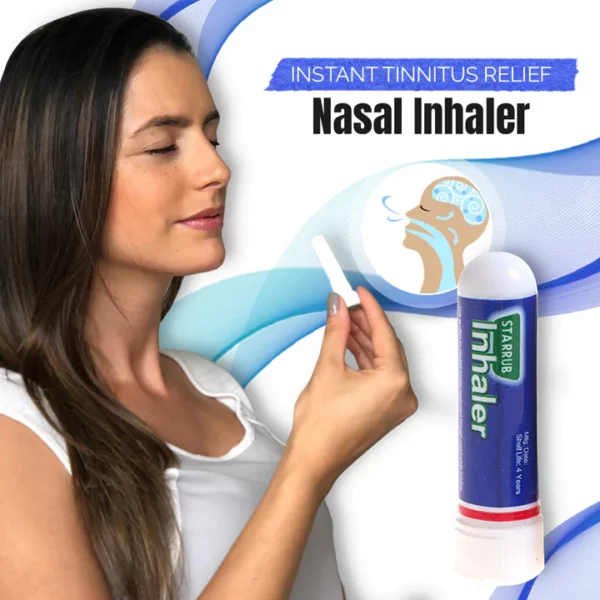 Inhalador nasal instantáneo para el alivio del tinnitus