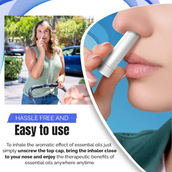 Inhalador nasal instantáneo para el alivio del tinnitus
