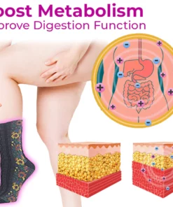 IonFit™ HeatDetox Floral Socks