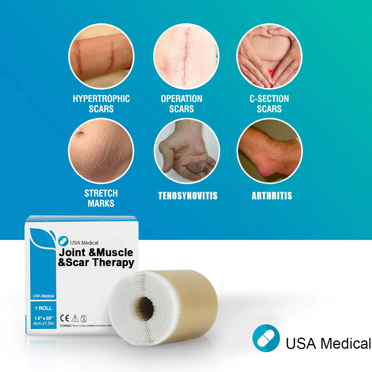 Joint & Muscle & Scar Therapy Tape