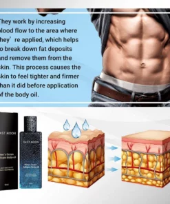 LIFVITO Plus Men's Ocean CelluPro Body-Oil