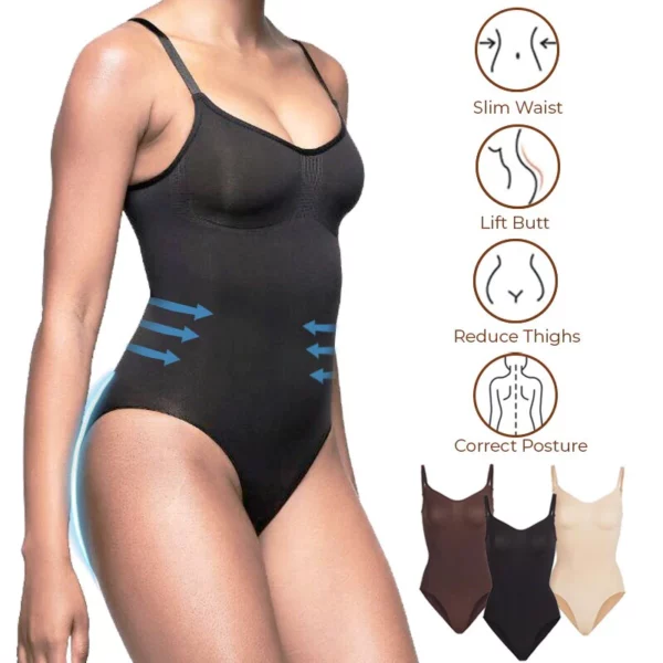 Landola™ Sculpting Bodysuit med trykknapper