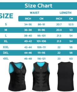 MANSON Gynecomastia Compress Zipper Vest