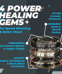 Men's Titanium Steel Magnetic Healthy Bracelets