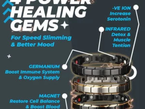 Men's Titanium Steel Magnetic Healthy Bracelets