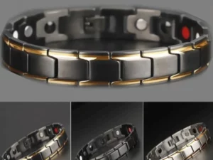 Men's Titanium Steel Magnetic Healthy Bracelets
