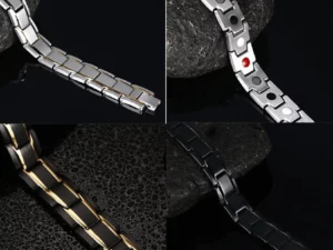 Men's Titanium Steel Magnetic Healthy Bracelets