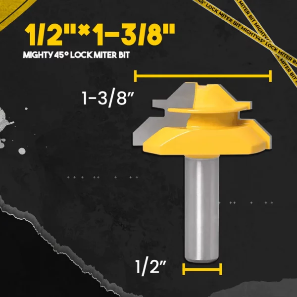 Mighty45° Lock Verstek Bit