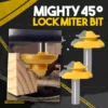 Mighty45° Lock Miter Bit