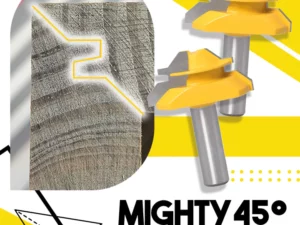 Mighty45° Lock Miter Bit