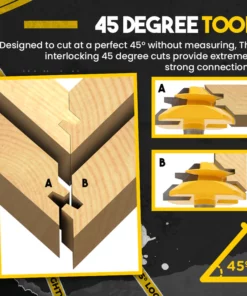 Mighty45° Lock Miter Bit