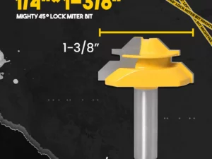 Mighty45° Lock Miter Bit