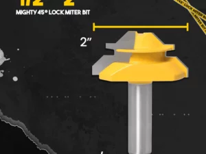 Mighty45° Lock Miter Bit