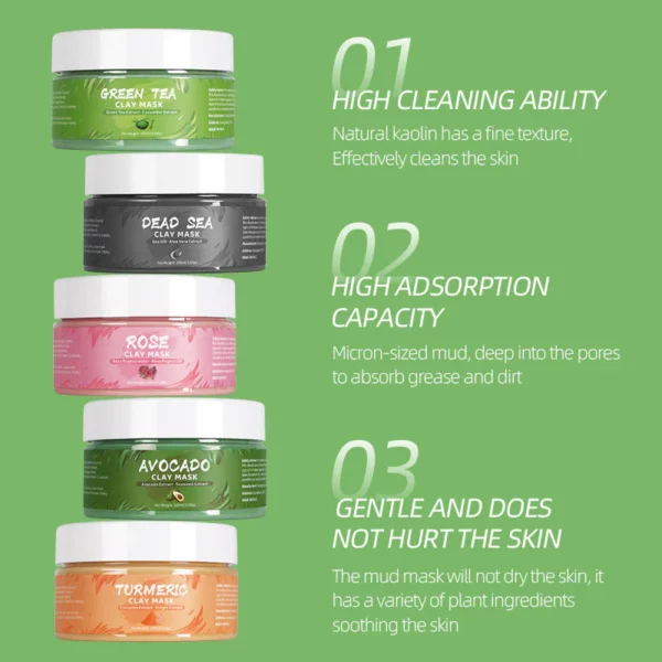 Moisturizing Clay Mask Deep Cleansing Hydrating Mask