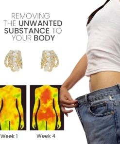 Mormuem™ Astennu Lymphvity Auriculotherapy White Onyx EarCuff