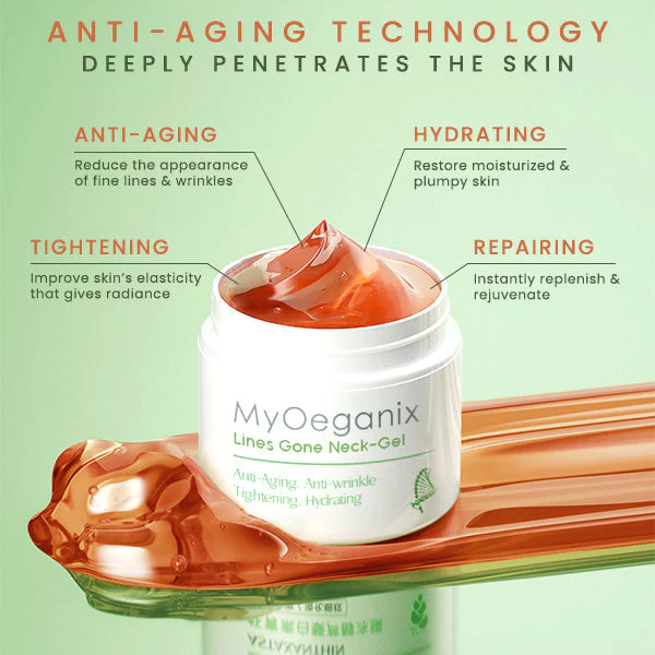 MyOeganix Radiant Lines Gone Gel-Cuello