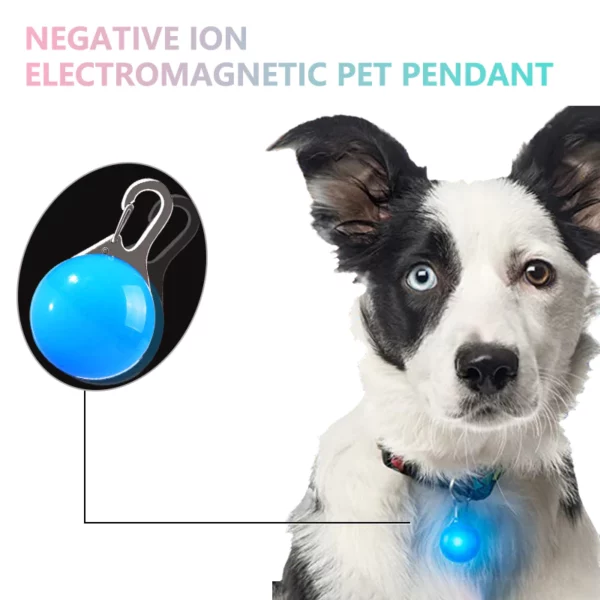 Ihe na-adịghị mma Ion Electromagnetic Pet Pendant
