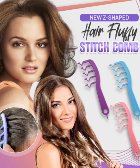 New Z-Shaped Hair Fluffy Stitch Comb