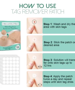 OrganicPro SkinTag FastRemover Patches