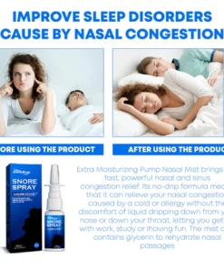 Peaceful Night Herbal SnoringSolution NasalSpray
