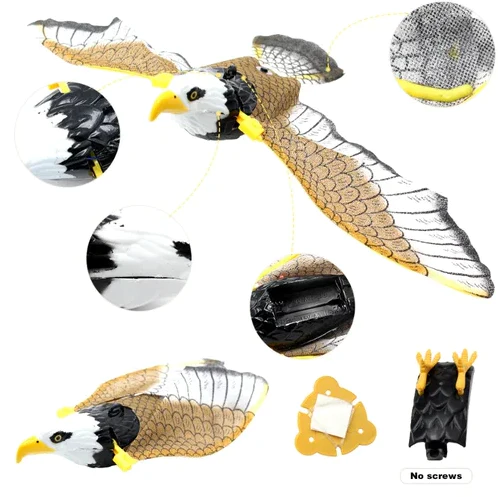 PetBuddy sähköinen lentävä lintu interaktiivinen lelu